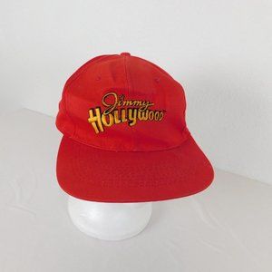Vintage 1994 Paramount Pictures Jimmy Hollywood Red Baseball Cap Cast & Crew Hat